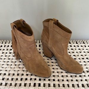 Western Jessica Simpson Booties Size 8